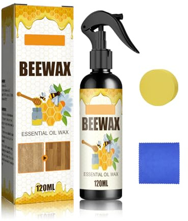 Cera D'api Spray Naturale Micromolecolare, Natural Micro-Molecularized Beeswax Spray, Floor Cleaner Beeswax, Cera D'api Micro-Molecolarizzare Naturale Spray, Per Mobili, Legno, Pavimenti, Cura Mobili
