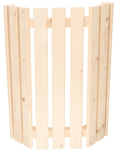 OATIPHO Pantalla de Lámpara de Madera para Sauna, Cubierta Protectora Resistente a Altas Temperaturas para Lámpara a Prueba de Explosiones en Cabinas de Sauna