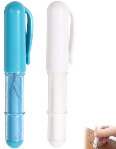 GYTFOG 2 Pcs Tailor Chalk Pencils Set, Dressmakers Chalk for Sewing