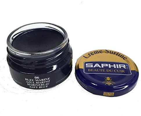 SAPHIR Creme Surfine Navy Blue 06 50ml (Navy Blue 06)