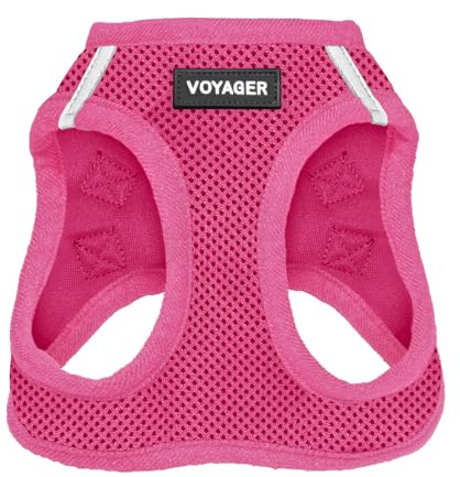 Voyager Step-in Air Dog Vest Harness - Fuchsia, X-Small