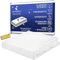 KAMASANA Luna Matratzenschoner Wasserdicht 160x200 Wasserdichte Matratzenauflage aus Baumwolle ohne Knistern Oeko-Tex zertifizierte Atmungsaktive Anti-Allergie Anti-Milben Spannbettlaken Made in Spain
