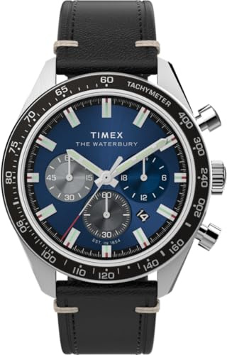 Timex Montre Chronographe pour Homme Waterbury Traditional