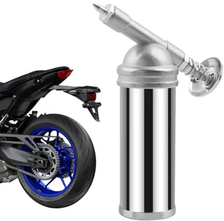 Fahrrad-Fettpresse - 80 Ccm Kapazität Handheld Hochdrucköl, Zinklegungssprühfarbe Mit Nadeldüse, Leicht Fett Kleine Ausstattung Für Zuhause