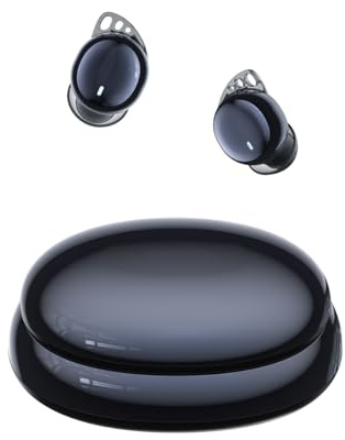 MS216 Sleep Earbuds Bluetooth 6.0 in Ear Light-Weight Headphones, Mini Sleep Headphones Small Design for Side Sleepers, Ear Buds for Sleeping, Blocks Snoring Noise, 60H Battery, HD Calls, Black