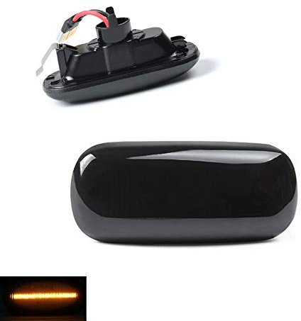 DoLED LED Seitenblinker Blinker schwarz black smoked