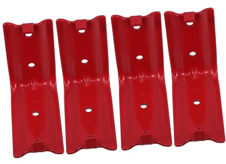 Gadpiparty 4satz Feuerlöscher Wandhalterung Metallhalter Für Trockene Chemikalien Und Wasserlöscher Bis Tragfähig Platzsparendes Design Installieren Für Haushalte Und Werkstätten