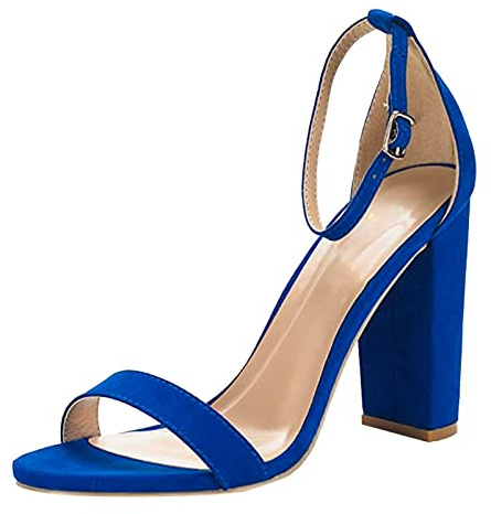 Cocila Mujer Sandalias De Tacón Ancho Con Tiras Para Verano Zapatos Dorados Rojas Cuñas Esparto Fucsia Beige Moradas Sandalia Dorada Azul Marino Boda Trenzadas Negras Tacon Novia Plataforma