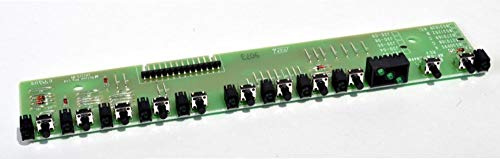 Whirlpool W8270168 Dishwasher Membrane Switch (Replaces 8270168) Genuine Original Equipment Manufacturer (OEM) Part