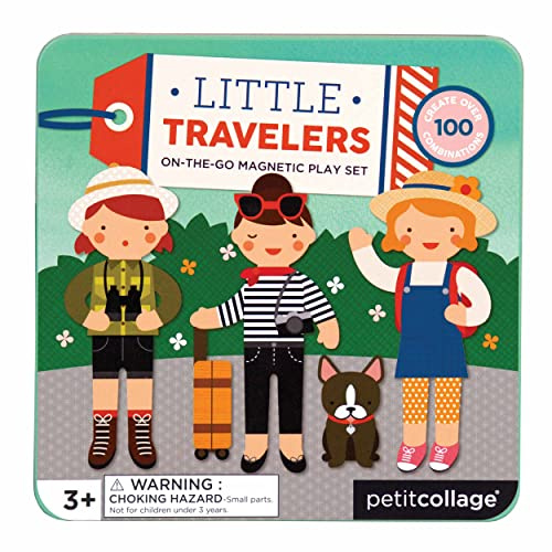 Petit Collage | Magnets | Game On The Go Girl,multicolor,PTC226