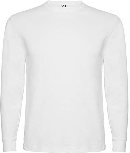 ROLY Camiseta Pointer 1204 Hombre Manga Larga Blanco 01 XS