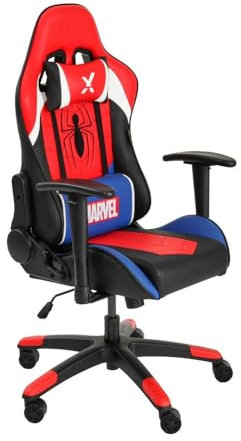 X Rocker Marvel™ Champion Compact Esports Gaming Bürostuhl für Teenager - Spider-Man