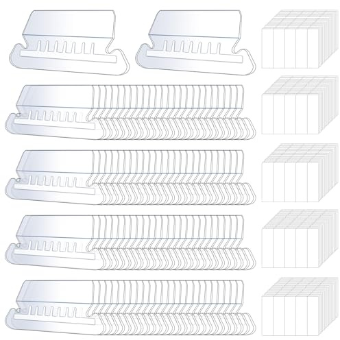 Etiquetas para Carpetas, Juego 100 Etiquetas Carpetas Inserciones Etiquetas Colgantes Plástico De 5,2 Cm Colgar Carpetas Diferenciadas