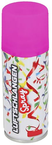 Spray per stelle filanti, 100 ml, per carnevale, decorazione per feste di carnevale, stelle filanti (rosa)