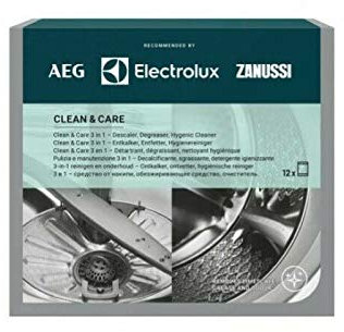 DECALCIFICANTE DISINCROSTANTE PER LAVASTOVIGLIE E LAVATRICE ELECTROLUX 2 CONFEZIONI 24 BUSTINE