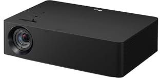 LG CineBeam HU70LSB Projecteur 4K UHD avec SmartTV WebOS 4.5 (jusqu'à 140, source LED 4 canaux, 1500 lumens, 3840 x 2160 pixels) Blanc