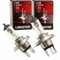 2X Halogen H4 Scheinwerferlampe Birne kompatibel für Ford Fusion 60W / 55W 12V Abblendlicht Fernlicht Glühlampen | E - Prüfzeichen | Sockel P43t - Warm Weiß