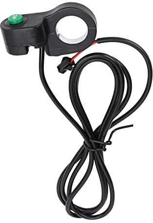 Keenso Interruttore Clacson per Manubrio Bici da 22,5 Mm, Pulsante Clacson per Bici Elettrica