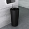 Mai & Mai Design Standwaschbecken in Matt Schwarz aus Mineralguss Waschbecken Standwaschtisch Waschtisch BTH: 45x45x90cm Waschplatz Col35