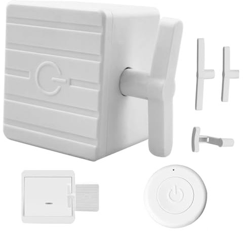 Bouton poussoir à distance, bouton d'accueil intelligent sans fil, avec une distance de contrôle de 20 mètres, doigt sans fil auto-adhésif, protection d'interrupteur mural universelle, bouton domotiqu