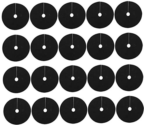 Garneck Lot de 20 disques de paillage pour Arbres - Anneau de Contre Les Mauvaises Herbes - Plaque de paillage pour Une Efficace des Arbres - Jardinage et des Racines