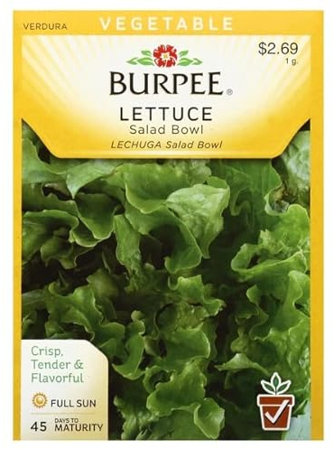 Burpee Salad Bowl Lettuce Seed, 1 EA