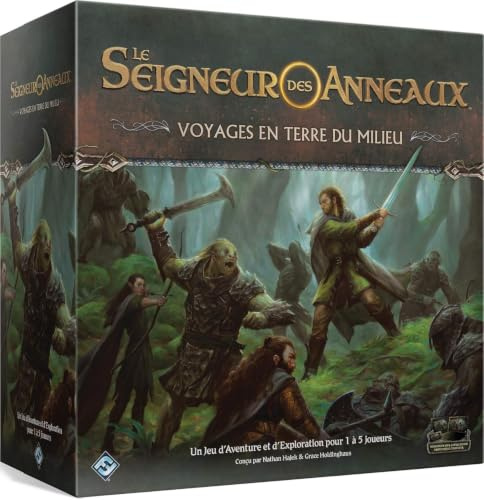 Asmodee - LE SEIGNEUR DES ANNEAUX : Voyages En Terre Du Milieu