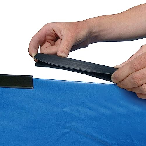 38 tiras planas para piscina, juego de tiras de respuesta para revestimiento de piscina, tiras de afrontamiento de forro plano, tiras planas para piscina sobre el suelo