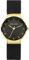Jacob Jensen Damenarmbanduhr Titan Quarz Schwarz/Goldfarben 195