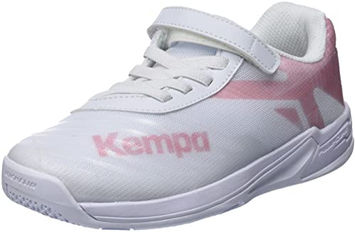 Kempa Chaussures de Handball Wing 2.0 Junior pour Enfants Chaussures de Sport pour garçons et Filles - Respirantes et antidérapantes - stabilité maximale