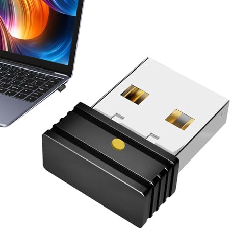 Dator Jiggler – omrörning av oupptäckbar metall USB-omrörare med strömbrytarknapp för bärbar dator, automatisk rörelseanordning för bärbar dator, simulerar rörelse