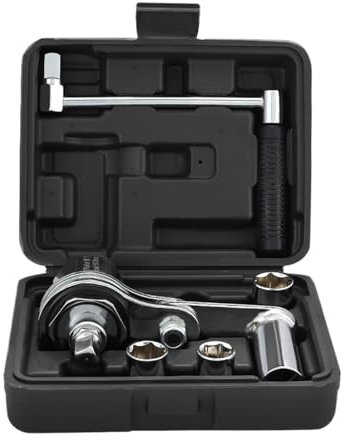 Set Chiavi Moltiplicatore di Coppia | Chiave Manuale per Dadi Ruota | Rimozione Dadi con Presa, Kit Cambio Gomme per Manutenzione Auto e Ruote