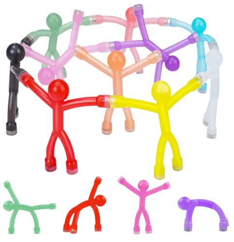 Umllpet Minimagnetiska figurer, leksak för barn, 10 färger, leksaksmagneter, lek, kylskåp, magneter, män, reseleksak för barn, magneter, stark för magnettavla för 3–12 år gammal