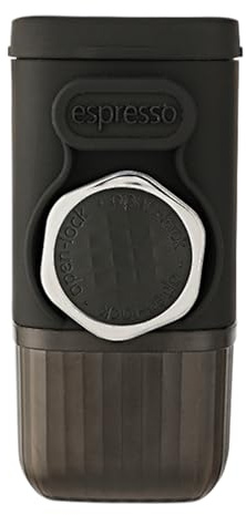 Zuasdvnk Macchina per Caffè Portatile per Viaggi - Macchina Caffè Da Viaggio,Macchinetta Del Manuale Con Macinacaffè Integrato Ricaricabile Per Cucina Campeggio Casa