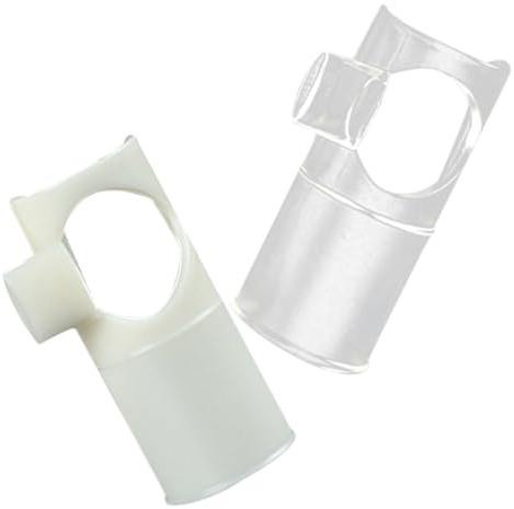 SAFIGLE 2 pièces Embout Flûte Traversière Aide Souffle pour Débutants Accessoire Remplacement et Léger Surface Lisse sans Bavures Adapté Flûte Ton Standard Instrument Musique Portable