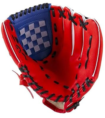 Basebollhandske Infield Pitcher's Softball för träning, spel | PU-läder vuxen träningsvante för baseball sport