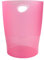 Exacompta 45354D 8er Pack ECOBIN Papierkorb 15 Liter mit Griffen. Eleganter und robuster Papierkorb und Mülleimer im modernen Design himbeer