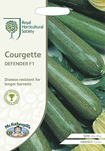 Mr Fothergills - Vegetable - RHS Courgette Defender F1-10 Seeds