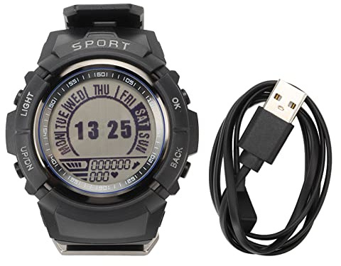 Sportklocka För Män Med Kompass, Digital Survival Watches, Vattentät Smart Swimming Military, Multifunktion Smart Sport Watch För Utomhusbruk, Sport, Vandring