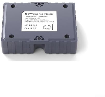 Protección fiable contra sobretensiones. La característica esencial del adaptador de inyector PoE de 150 W adaptado para su uso con dispositivos Starlink