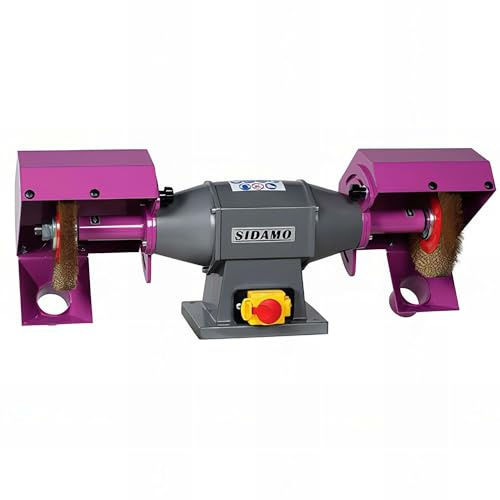 Touret à polir TE201P D. 200 mm - 230 V 750 W - 20113069 - Sidamo