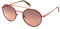 Web Unisex-Erwachsene WE0233 66F 50 Brillengestelle, Rot (Rosso LucMarrone Grand), 50.0