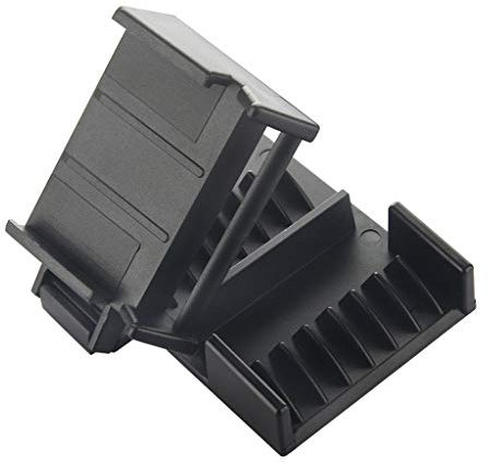 jiheousty Guardia Professionale Tagliacapelli Accessorio tagliabordi in plastica Protezione Pettine Rimuovere l'attrezzo per Salone con Doppie Punte per Capelli