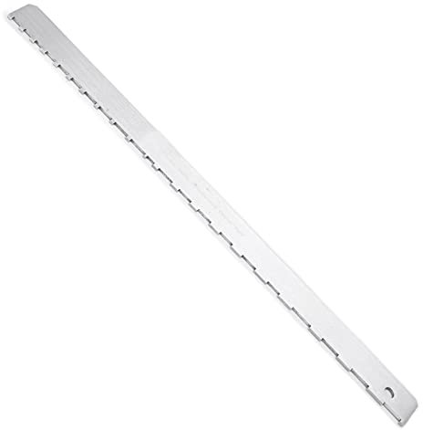 Eujgoov Gitarren Gitarrenwerkzeug Aluminium Straight Edge Gitarrenhals Gekerbt Lineal Bund Rocker für E-Gitarre und Bass(M02833)