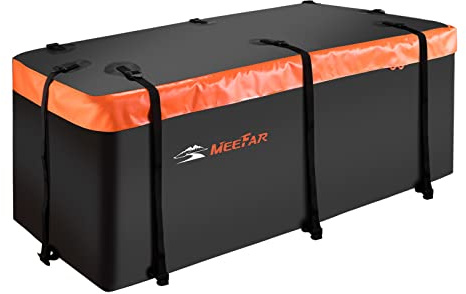 Hitch Mount Cargo Carrier Luggage Bag Waterproof 16 Cubic Feet Luggage Rack