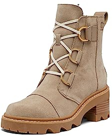 SOREL Women's Joan Now Lace Boot, Omega Taupe, Gum 2, 7 UK
