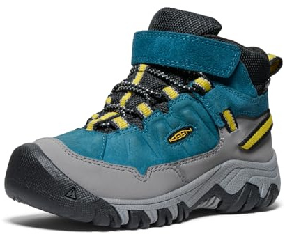 KEEN Targhee 4 Mid Height Durable Comfortable Waterproof Hiking Boots, braun, 29 EU