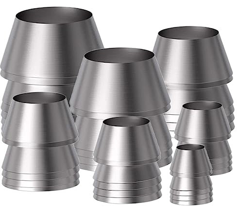 jojofuny Craftsman Tools Lot de 7 cales en métal avec poignée de hache en métal pour réparation de marteau, poignée de marteau, manche de hache en bois