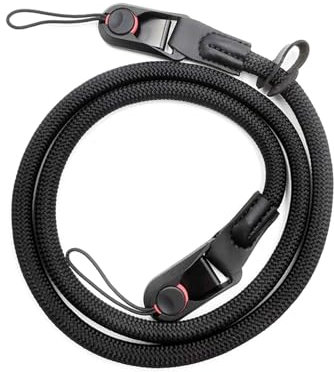 AUTUUCKEE Camera Strap Quick Release, Adjustable Camera Shoulder Strap, Camera Accessories Camera Neck Shoulder Crossbody Strap for SLR DSLR Digital Mirrorless Camera, Man Woman Photographers (Black)