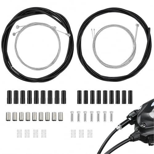 HuiLanYouSheng Fahrrad Bremszug- und Schaltzug-Set mit Bowdenzügen
